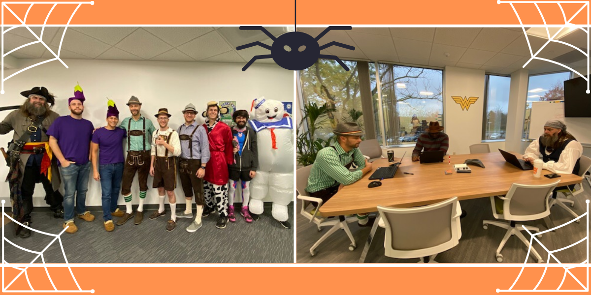 From a pirate to the Stay Puft Marshmallow Man, VeraCore team members pulled out all the stops to dress up for office Halloween.
